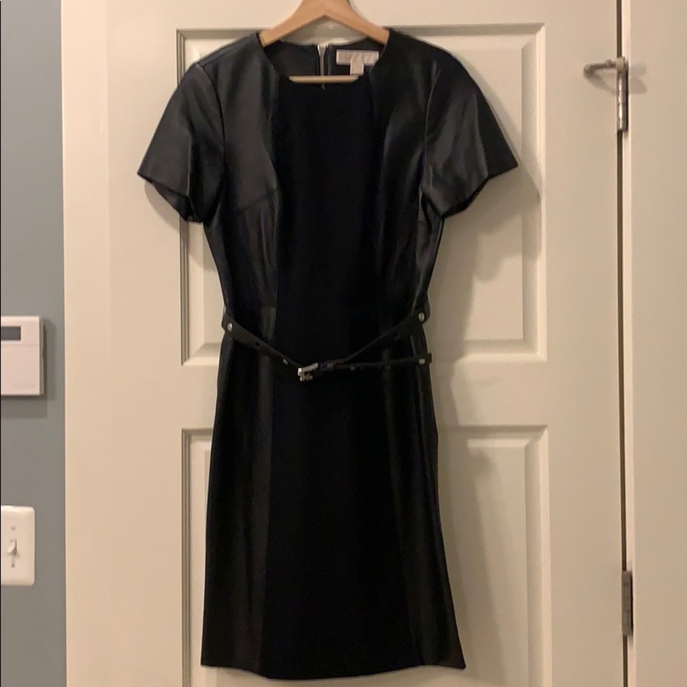 Michael Kors leather dress new